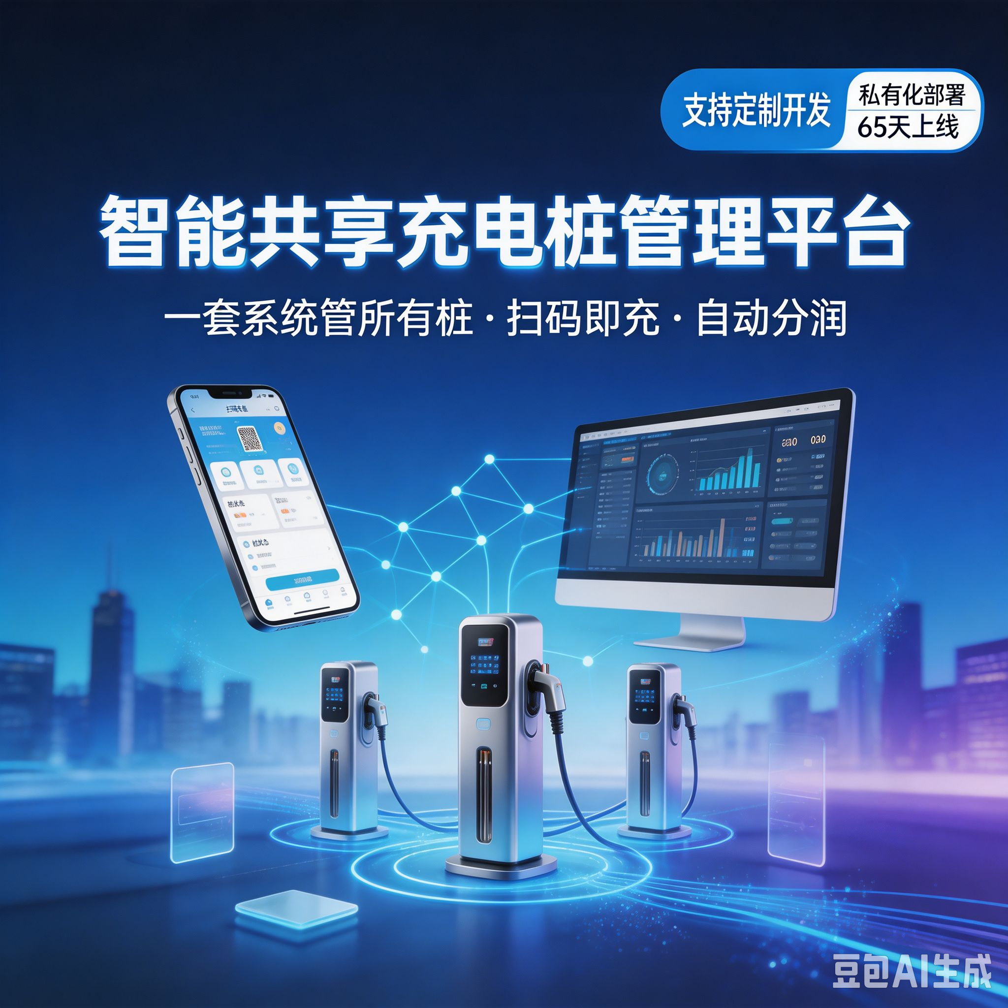 智能共享电动汽车充电桩管理系统